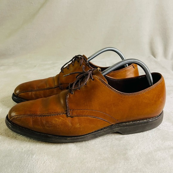 Allen‎ Edmonds Road Warrior Dress Shoes Men's 10 D Brown  Bicycle Toe 1604 - Picture 3 of 10